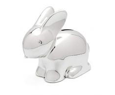 Zilverstad Tirelire Lapin plaquÃ© Argent, 110 x 65 x 102 mm