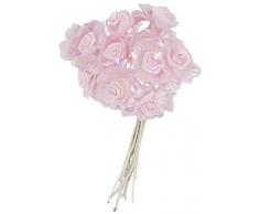 Mopec Lot de 12 ramequins Roses irisés Taille Unique