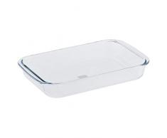 Royalford Plat Ã rÃ´tir carrÃ© en verre borosilicate Passe au four