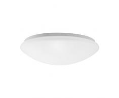 Rolux DF-WW A + 7018, LED Plafond et/ou applique murale/230Â V/rond blanc, Plastique, 18Â W, 36Â x 36Â x 10,5Â cm