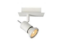 Lucide TWINNY-LED - Spot Plafond - LED Dim. - GU10 - 1x4,5W 3000K - Blanc