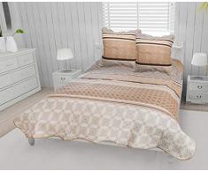 Soleil docre Amanda Boutis Coton, Beige, 240x260 cm