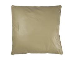 Thedecofactory 600482 Coussin, Polyester, Ecru, 60 x 60 x 3 cm