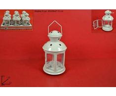 Deux Elles Lanterne Porte Chauffe-Plat, Beige, 21Â cm