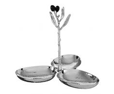 Premier Housewares 0507399 Coupelle Ã Vin Ovale Miressa Acier Inoxydable