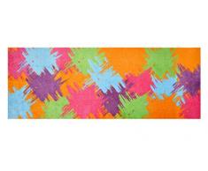 Lifestyle-Mat 200519 Tapis de Couloir Pop-Up, antidérapant et Lavable, idéal pour la Garde-Robe, la Cuisine ou la Chambre, 67 x 170 cm, Multicolore