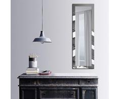 Bonamaison Décoration Murale Impression sur Miroir Encadré sur Toile, Dimensions: 40 x 120 Cm - Conçu et fabriqué en Turquie