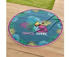 douceur dinterieur HAWAINA SERVIETTE DE PLAGE, MULTICOLORE, (0) 150 CM