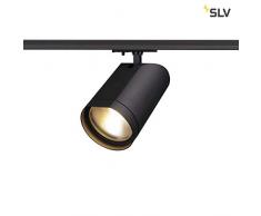 BILAS. spot rond. noir. LED 15W. 2700K. 60°. adaptateur 1 all inclus