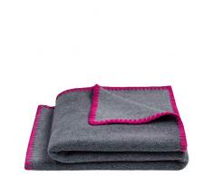 Couverture Douillette bÃ©bÃ© en Polaire - Couverture Polaire Douillette avec Manche en Crochet - Couverture Douillette bÃ©bÃ© - 80 x 100 cm - par Zoeppritz since 1828, 331 Wild Blossom, 80 x 100 cm