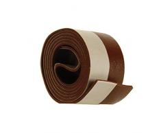 CONFORTEX 04023 Bas Porte adhésif Rouleau, PVC, Brun, 100cm x 3,8cm x 0,35cm