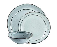 Misty MT13 Lot de 4 assiettes Ã dessert en grÃ¨s