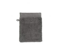 Villeroy & Boch Gant de Toilette en Coton Gris foncé 16 x 21 cm