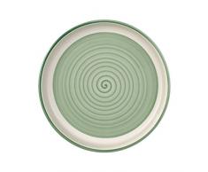 Villeroy & Boch Clever Cooking Green Plat de service rond, 26 cm, Porcelaine Premium, Vert