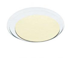 Decora Couplée napperons, Doré/argenté, Carton, doré/argenté, 28 cm