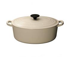 Le Creuset Tradition Cocotte Ovale 27 Cm Beige 4/6 Parts 25002276802461