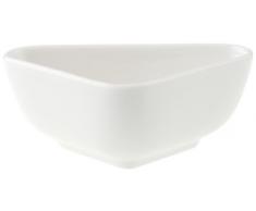 Villeroy & Boch Pi CarrÃ© Coupelle plate, 11x7 cm, Porcelaine Premium, Blanc