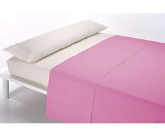 Export Trading Drap Plat Rose pÃ¢le 230 x 270 cm