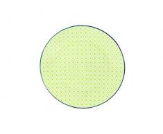 Creatable 21166, Mediterran vert, Assiette Ã dessert 21 cm, Lot de 4