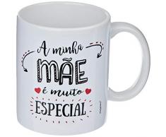 Mopec G600.2.7 Tasse en cÃ©ramique avec inscription Â« A Pack de ha mÃ£e Ã© Â», porcelaine