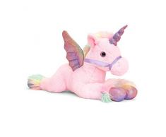 Keel Toys Plush Toy Peluche de Pegasus Rose 70 cm