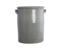 House Doctor Pot de Fleurs Gris Clair 32 x 32 cm