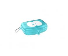 Fruit Friends 7046 Lunch Box, PolypropylÃ¨ne, Bleu Neon translucide, Taille Unique
