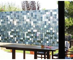 LÃ­nea Hogar Deco Autocollant LineaFix Statique Rouleau avec Pare-Soleil/Arc-en-Ciel Effet de Formes-Largeur: 46 cm-Longueur: 20 m