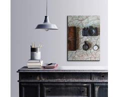 Bonamaison DÃ©coration Murale Impression sur Toile, Dimensions: 50 x 70 Cm - ConÃ§u et fabriquÃ© en Turquie