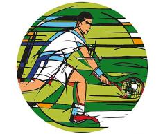 Element Gifts Dessous de Verre Tennis Multicolore Taille Unique