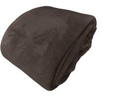 Villa a151248Â lAnglais Country Plaid Simple, en Microfibre, Moka