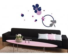 LÃ­nea Hogar Deco Capri Azul Sticker Auto-adhÃ©sif Grand Format 60 x 90 cm