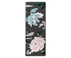 Vallila Hymy Tapis 80 x 230 cm Gris FoncÃ© Moderne Floral 230 x 80 cm