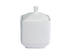 Dajar Porto Sucrier 260Â ML, Porcelaine, Blanc, 7,6Â x 7,6Â x 10,2Â cm