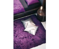 Un Amour de Tapis 13757 Imola Tapis Shaggy à Poil Long Polyester Violet 140 x 200 cm