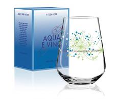 VÃ©ronique Jacquart Aqua e Vino Verre Ã Eau et Vin en Cristal 540 ml Design moderne