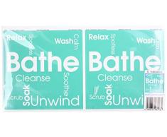 Wall Genie Lot de 30 Autocollants en Vinyle pour carrelage Turquoise 150 x 150 mm