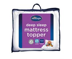 Silentnight sur-Matelas Deep Sleep, Blanc, Super King