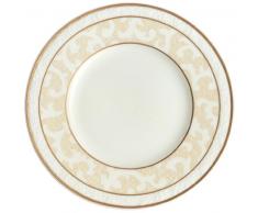 VilleroyÂ &Â Boch - Assiette Ã Pain Ivoire, Petite Assiette Aux Bords DorÃ©s et Ornements en Porcelaine Bone Premium, Compatible Lave-Vaisselle, 180Â mm