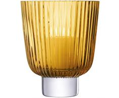 LSA International pli Storm Lanterne H21.5Â cm Ambre