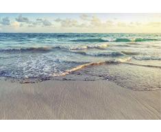 Scenolia Tableau sur Toile LA Plage 60 x 40 cm | déco Murale 100% Fabrication française