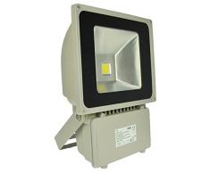 scharnberger + Lapin jambe 15017 A, écran LED Spot aluminium, 70 W, gris, 21,9 x 36 x 11,2 cm