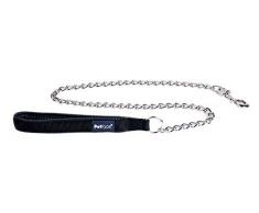 Petface Collier pour Chien en Nylon rembourrÃ©, Noir, Taille L