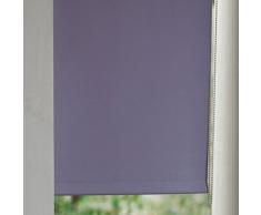 MADECOSTORE Store Enrouleur Occultant Easy Roll Tissu Uni Violet - L40 x H170cm - Sans perçage