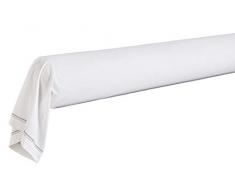 Blanc des Vosges Taie de traversin, Ardoise, 190 cm