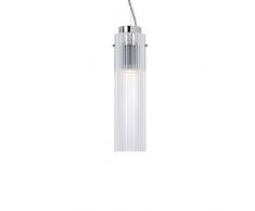 Kartell rifly suspension, polycarbonate, hauteur 30 cm, 9340B4 cristal transparent