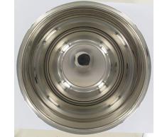 Zenker 29709 Mixer INOX, Bol Ã mÃ©langer pour pÃ¢tisserie, Cul de Poule, Acier Inoxydable, Bleu, 21,5 cm