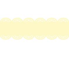Wallpops Fine Décor Bande adhésive décorative pour Chambre de bébé Jaune Bouton dor