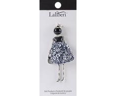 Jolees Laliberi Pendentif PoupÃ©e, Multicolore, 16.51Â x 6.35Â x 0.5Â cm