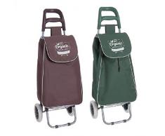 Dcasa Chariot de Courses Unisexe Unisexe pour Adulte 34 x 28 x 90 cm